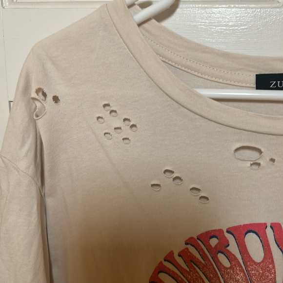 Beige Cowboys and Country Music Graphic Tee - Picture 4 of 9